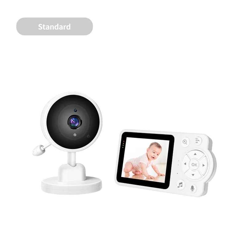 Caméra de surveillance pour bébé sans fil 2.4G, caméra de vision nocturne infrarouge, moniteur de sé
