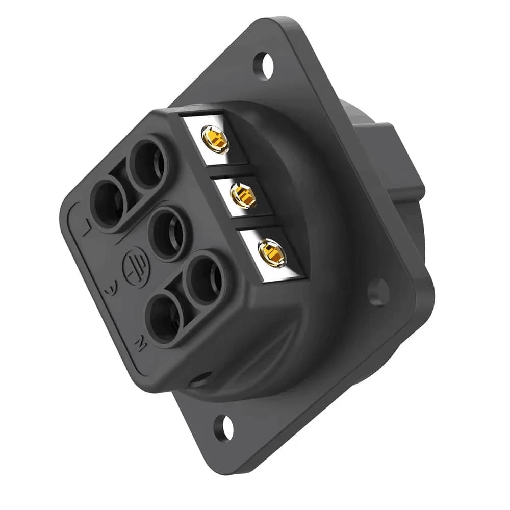 Monosaudio ES3R 99.998% prise de courant Schuko ue plaquée Rhodium en cuivre pur-AC16A 250V Chass d'