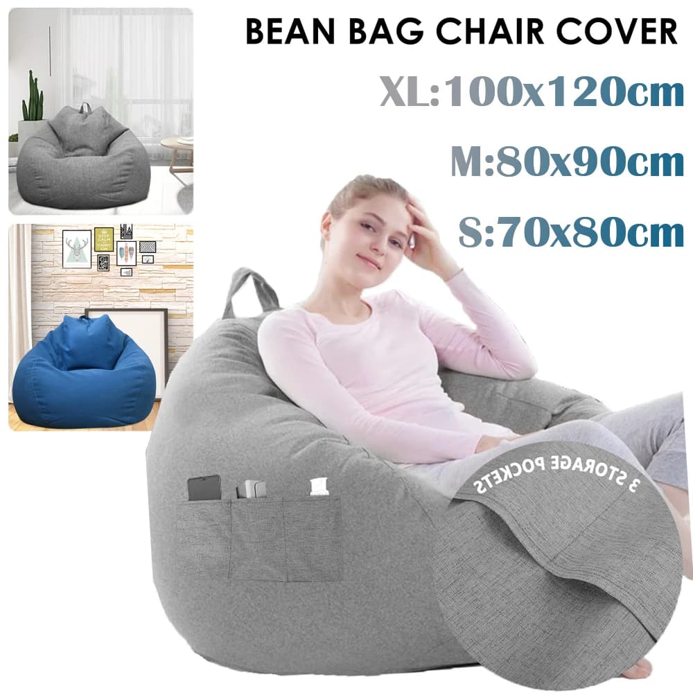 Juste de canapé confortable pour la maison, grand canapé paresseux, sac de siège paresseux, tatami,