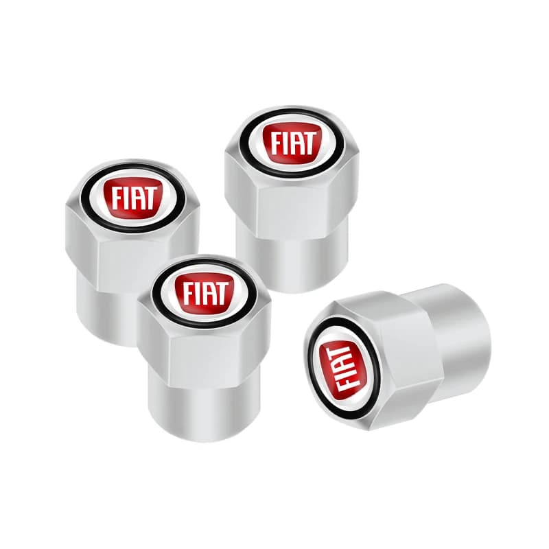 Bouchons de Valve de pneu en métal 3D, 4 pièces, couvercle de tiges d'air de pneu de voiture pour FI