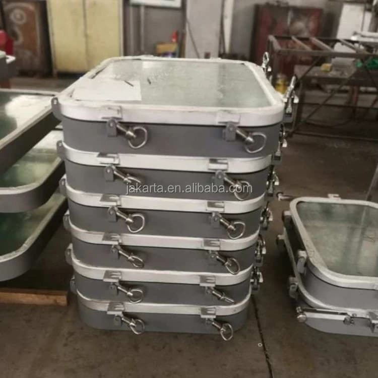 Fenêtre de bateau ouverte en aluminium, accessoires marins à vendre