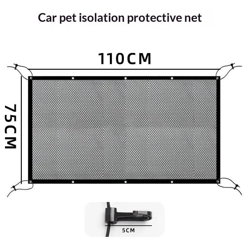 Filet de Sécurité Universel pour Animaux de Compagnie - Barrière Respirante pour Chiens - Maille d'I