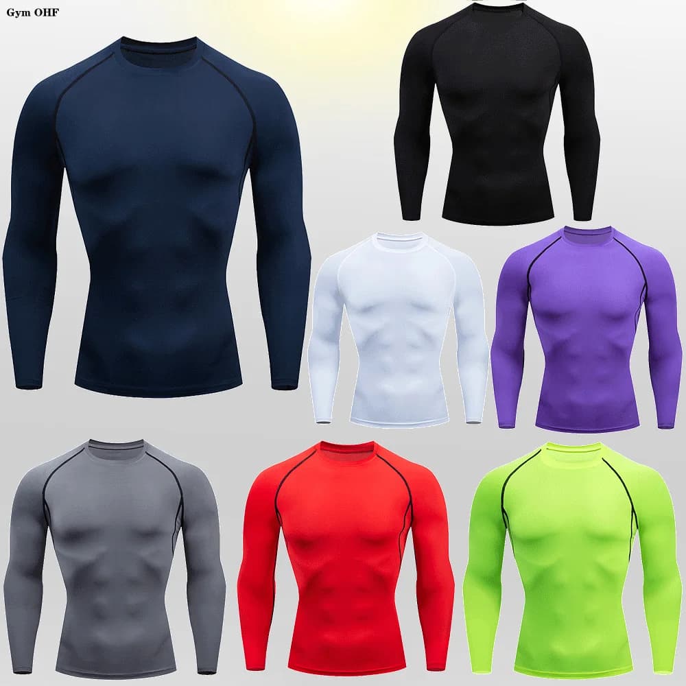 musculation sport homme tee shirt homme T-shirt Rashguard à manches courtes pour homme, vêtement de