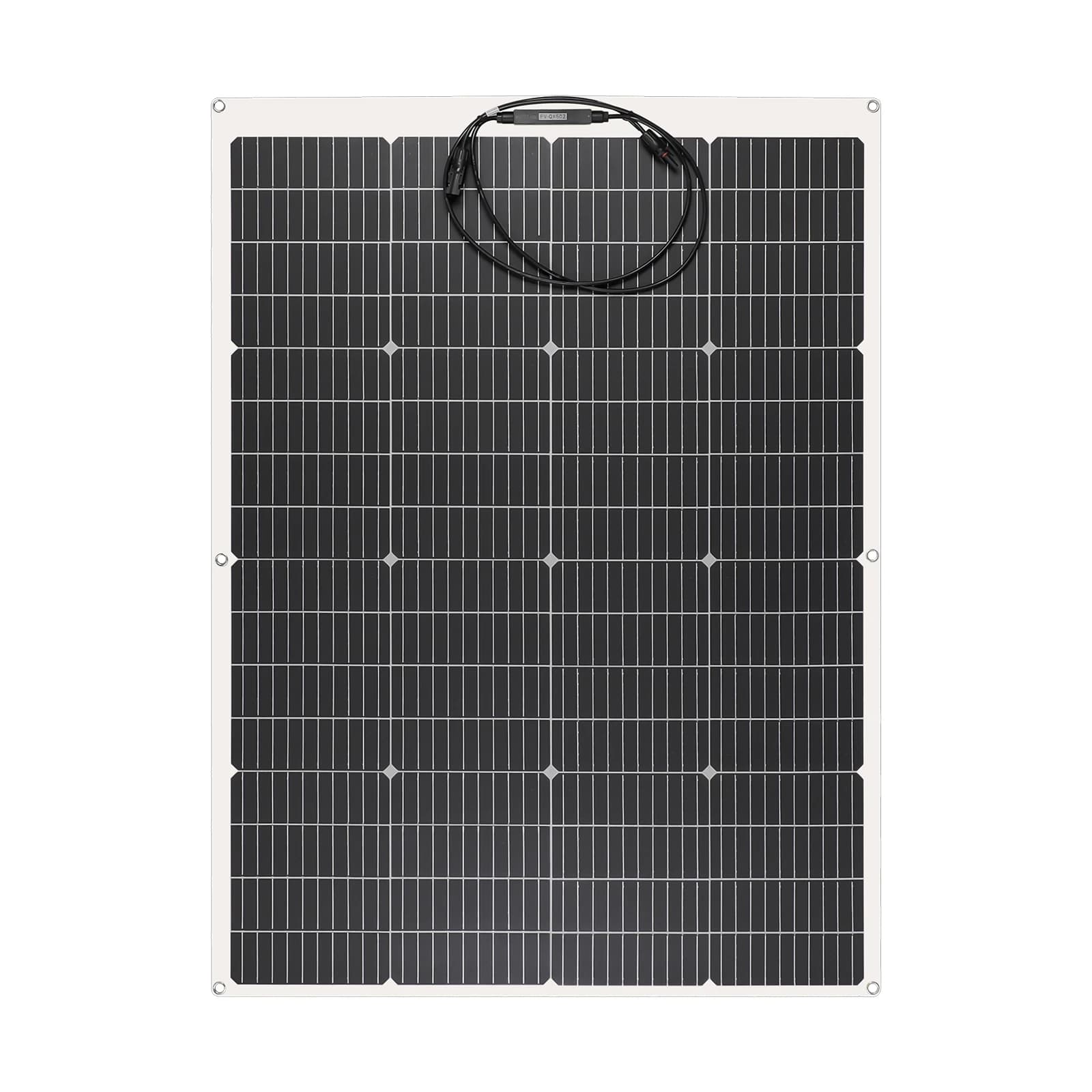 PowMr-Panneau Solaire Flexible, Système d'Alimentation, Analyste d'InPorter, Toit de Maison, Camping