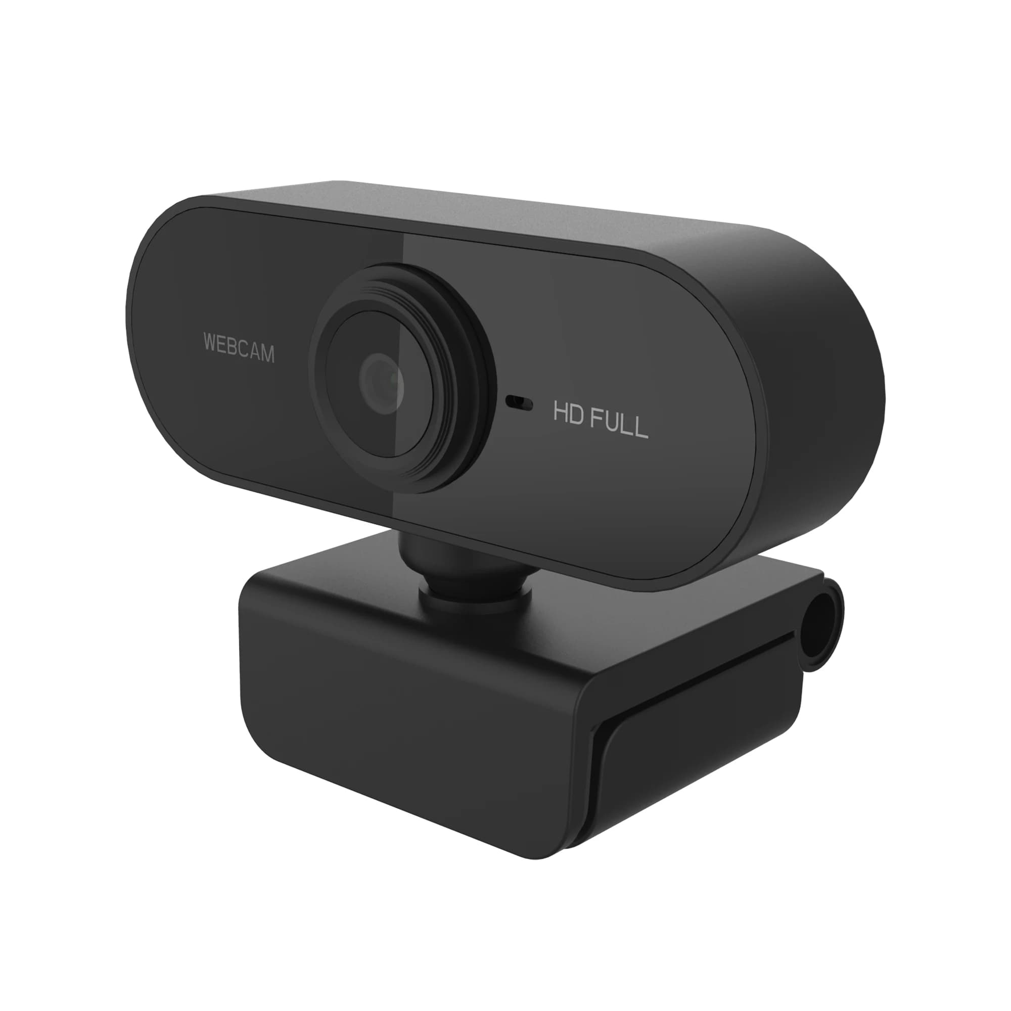  Caméra Web USB Plug and Play pour PC portable avec microphone, webcam 360° ° Mini caméra web r