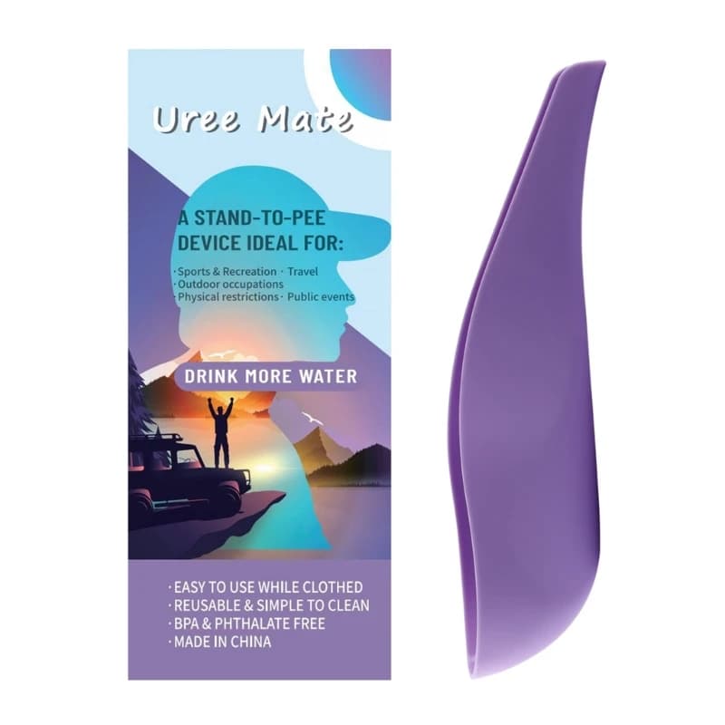 Urinoir féminin, entonnoir pipi, urinoir portable sur pied, dispositif d'urination d'extérieur pour