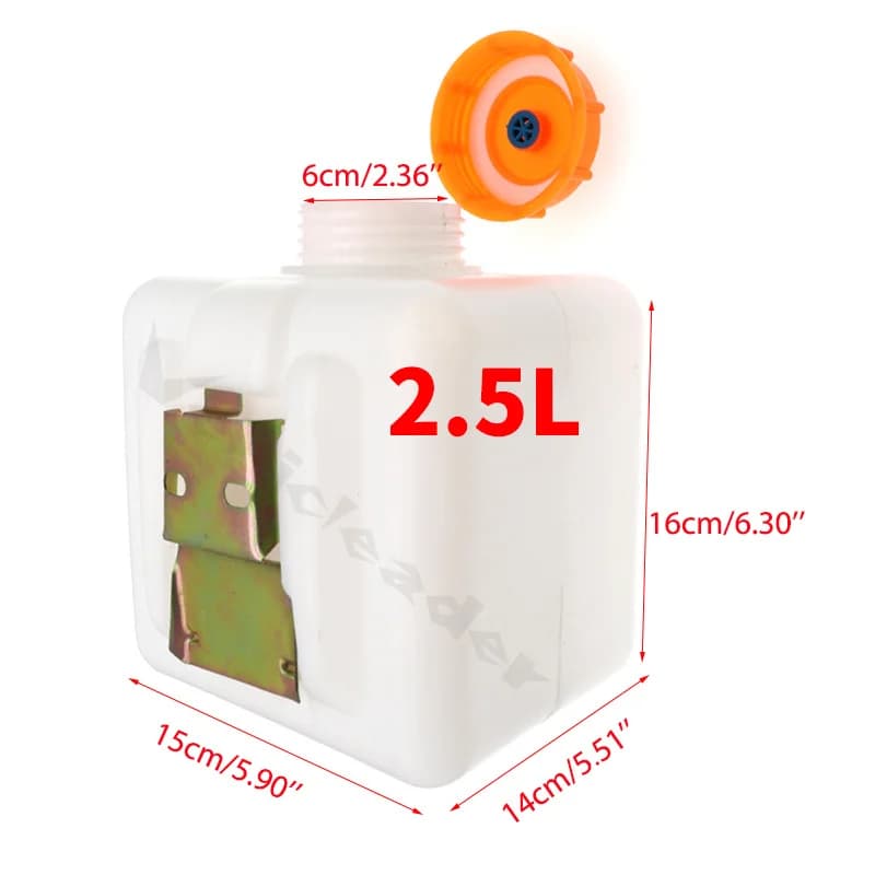 Réservoir de carburant 2,5L/4,5L/5L/7L/10L pour voiture, camion, chauffage au gaz, réservoir de carb