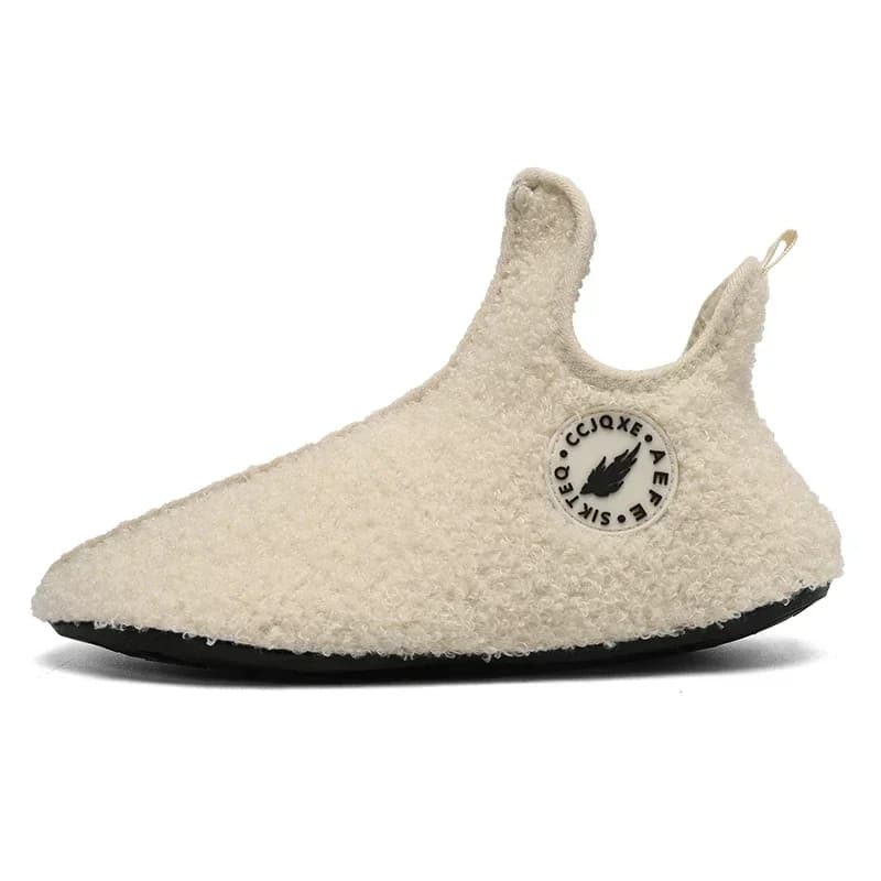 ELUVA chaussures de maison pantoufles d'hiver pour hommes et femmes chaud antidérapant intérieur ext
