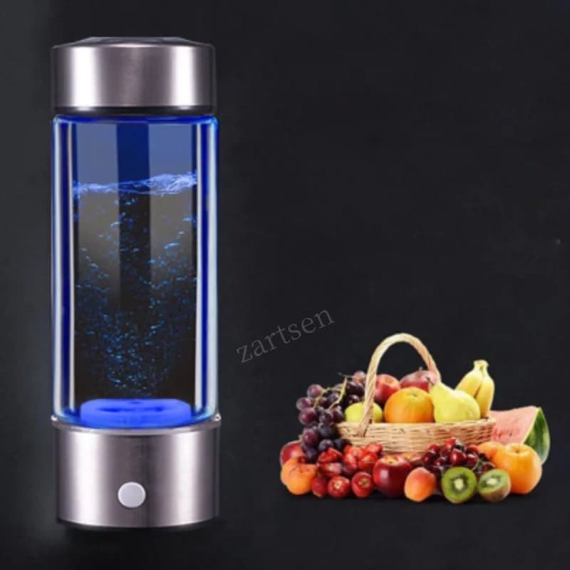 Bouteille d'eau avec filtre à hydrogène, ioniseur, générateur, tasse d'énergie, bouteille alcaline s