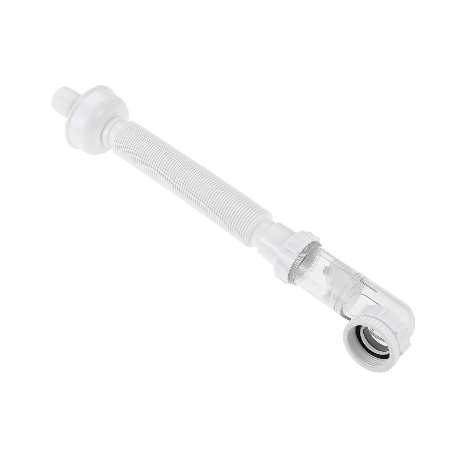 Tuyau d'évacuation de salle de bain gain de place 1 1/4 pouces, pièces de plomberie pour lavabo, tub