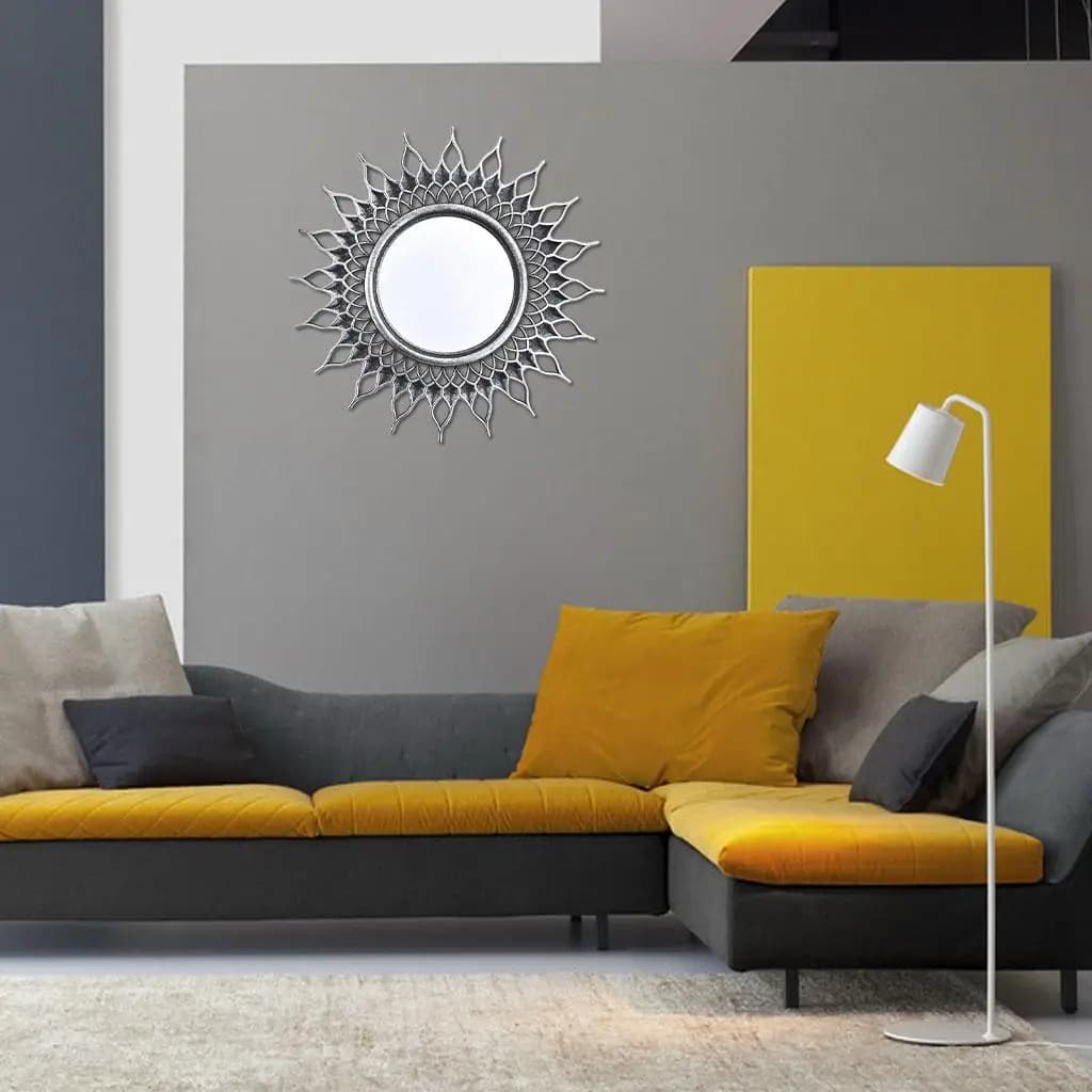 Miroir mural Accent, petits miroirs circulaires, décor d'entrée et de couloir