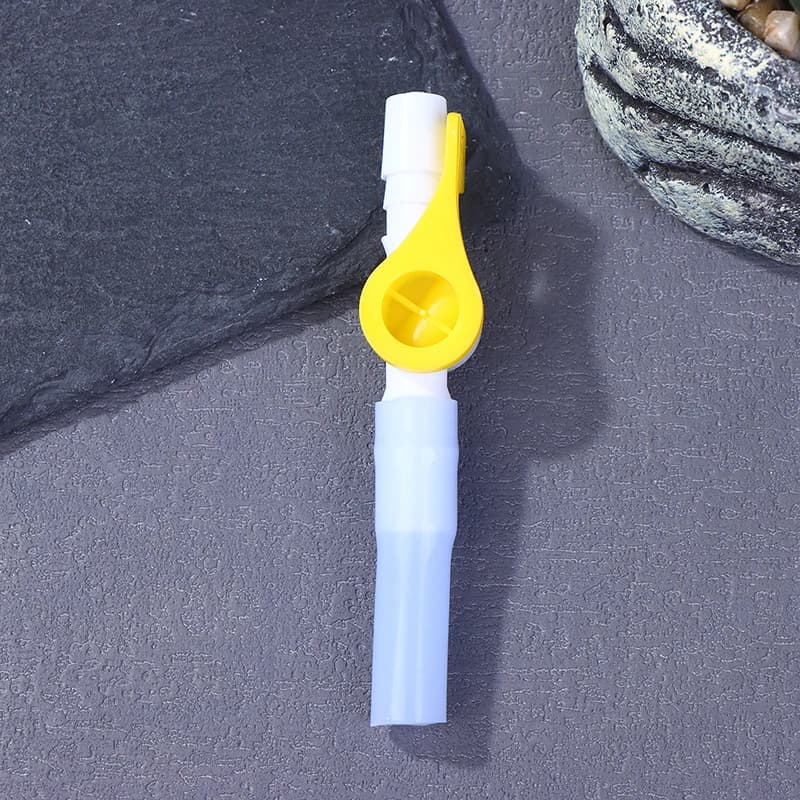 Vanne bidirectionnelle à cathéter de débit confortable, robinet à levier facile à utiliser, Tubes op