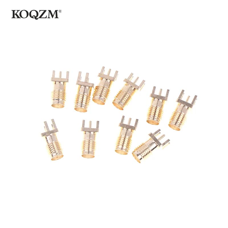 Adaptateur Jack femelle SMA, prise de Base femelle avec carte PCB à souder, adaptateur de montage su