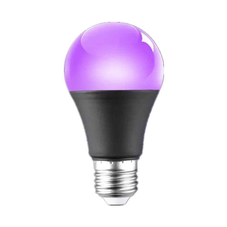 Ampoule violette 12W, fournitures de fête qui brillent dans la nuit, lampe de fête, barre de lumière