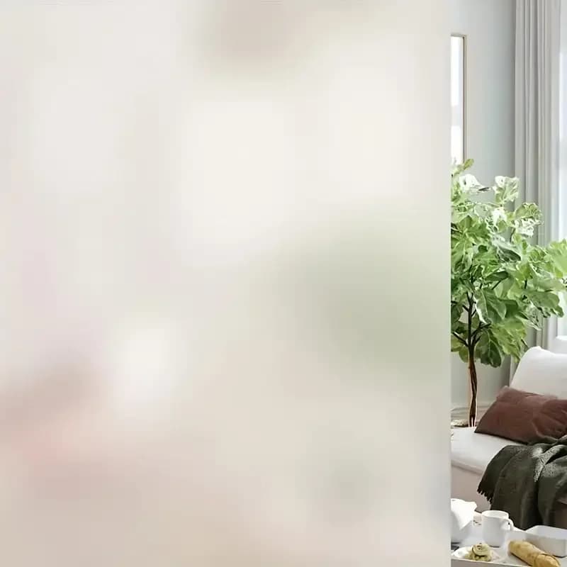 Film de confidentialité pour fenêtre, film givré pour fenêtre de salle de bain, adapté à la protecti