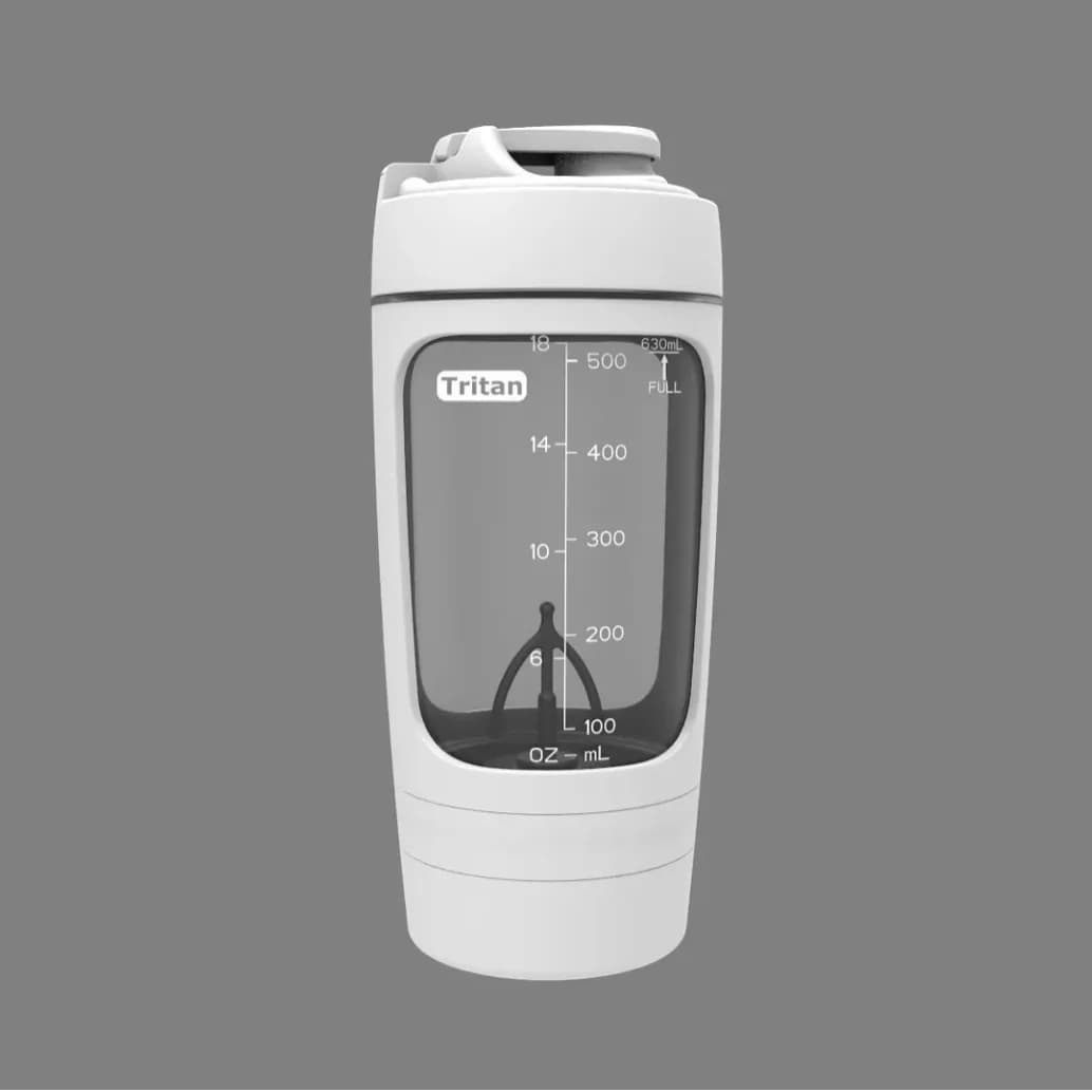 Bouteille shaker électrique 630 ml, portable, pour protéines de lactosérum, mélangeur automatique, m