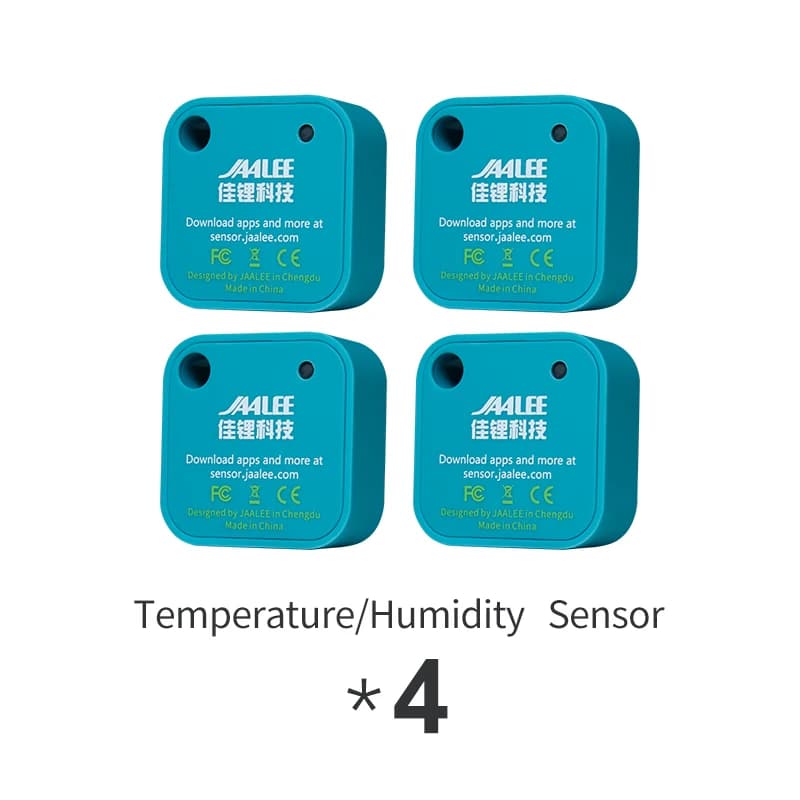 Thermomètre/hygromètre pour iPhone/Android, Bluetooth, capteur de température et d'humidité intérieu