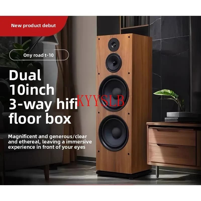 Haut-parleur passif domestique 200W, 10 pouces, Audiophile haute puissance, Hifi, bibliothèque, troi