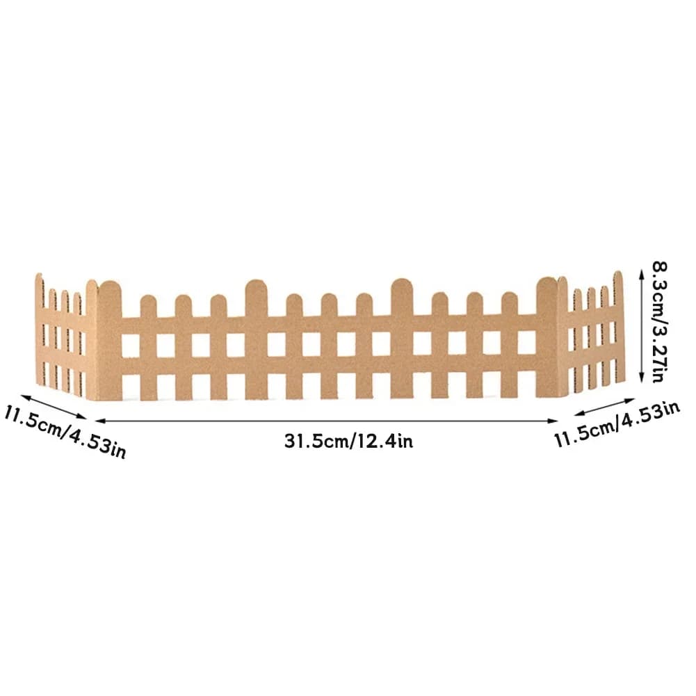 Kit de modèle de maison de noël, maison de jeu à colorier en carton, décoration en papier, modèle fa