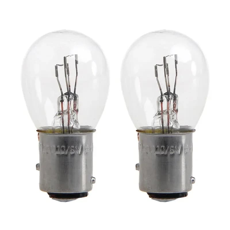 Ampoule de frein et indicateur de direction pour voiture, 21W DC12V, blanc ambre, durable, super lum