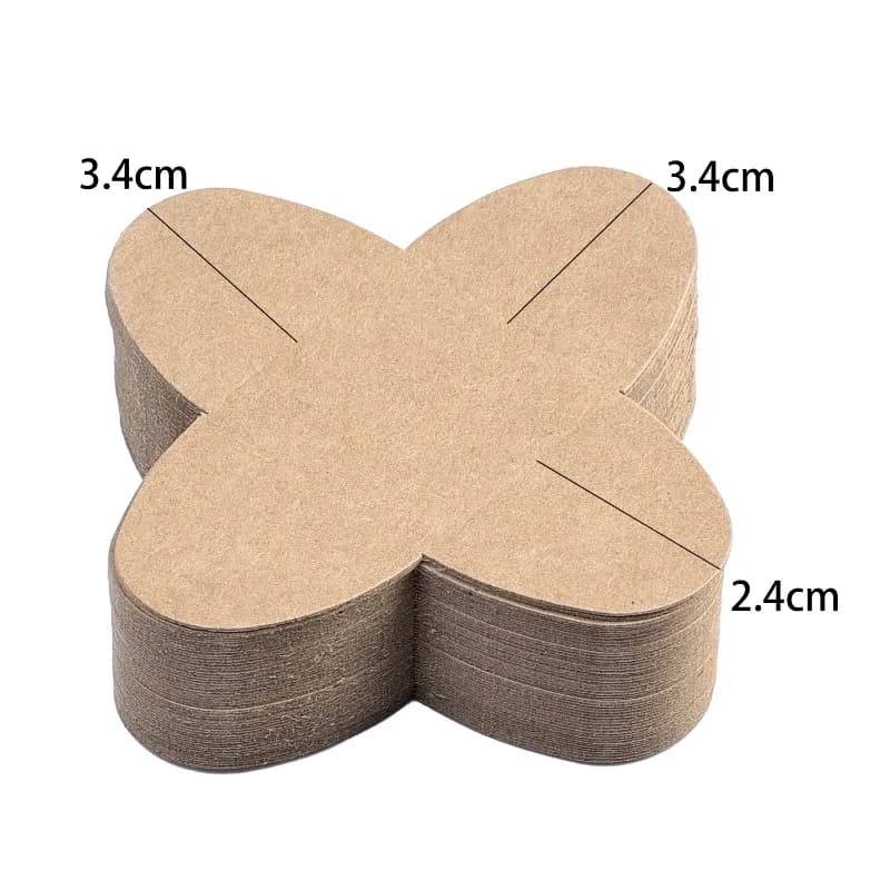 Emballages en papier kraft pour chocolat, entretoise pour bonbons, base à dessert, doublures à truff