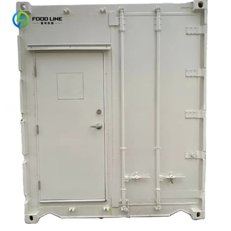 Conteneur de serre hydroponique intelligent personnalisé pour l'agriculture verticale, usine de cult