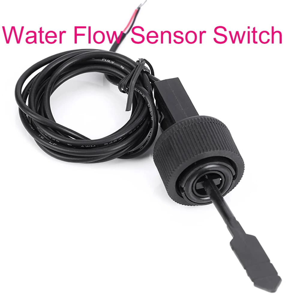 Capteur de débit d'eau interrupteur débitmètre à effet Hall compteur de fluide 1L/min débitmètre com