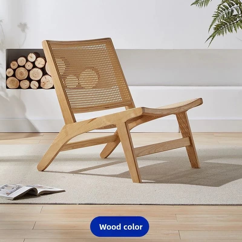 Nordique, canapé, bois massif, rotin, loisirs inclinables, chaise, maison, lit et petit déjeuner par