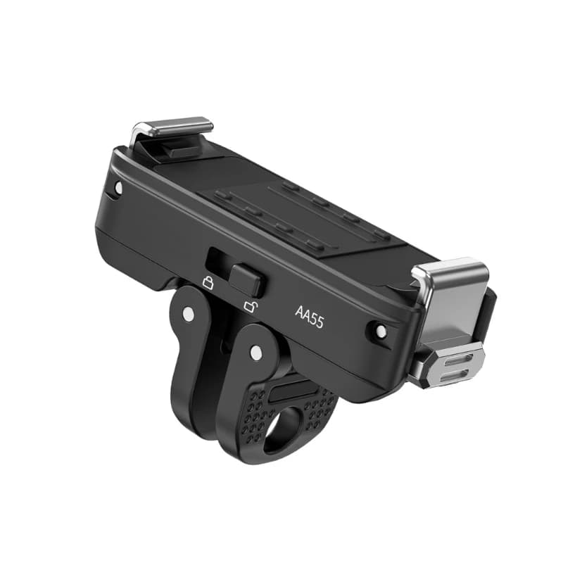 Support magnétique multifonctionnel 31BA pour caméra Action 6 avec protections antichoc