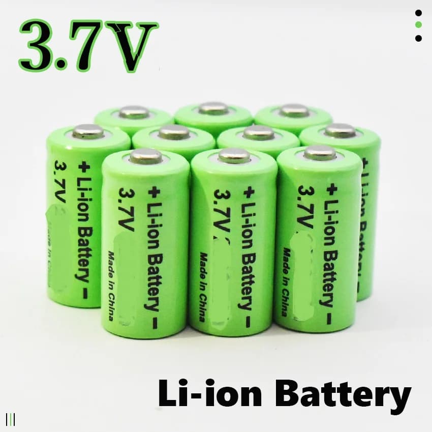 Batterie aste pour caméra de sécurité Arlo, 800mAh, 3.7V, Eddie ion 16340, 24.com CR123A, 16340 CR12