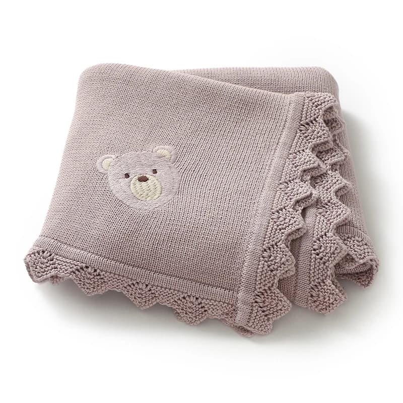 Couvertures en coton avec motif de dessin animé pour nouveau-né, couvertures de couchage pour bébé,