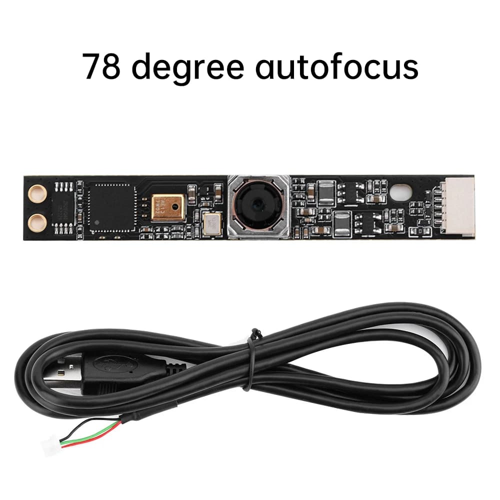 Module de caméra 8MP 78/120 degrés Mini Webcam IP CMOS IMX179 3264*2448 MJPG OTG UVC USB Plug Play p