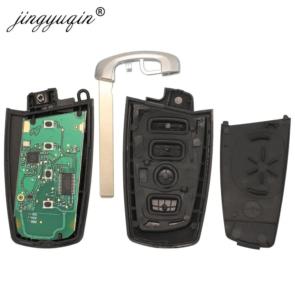 Clé intelligente KeylessGo | 315/433/868Mhz, télécommande, pour BMW 3 5 7 séries 2009-2016, système