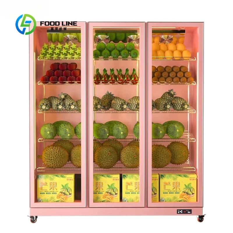 Armoire de conservation des fruits et légumes à température unique, équipement de réfrigération comm