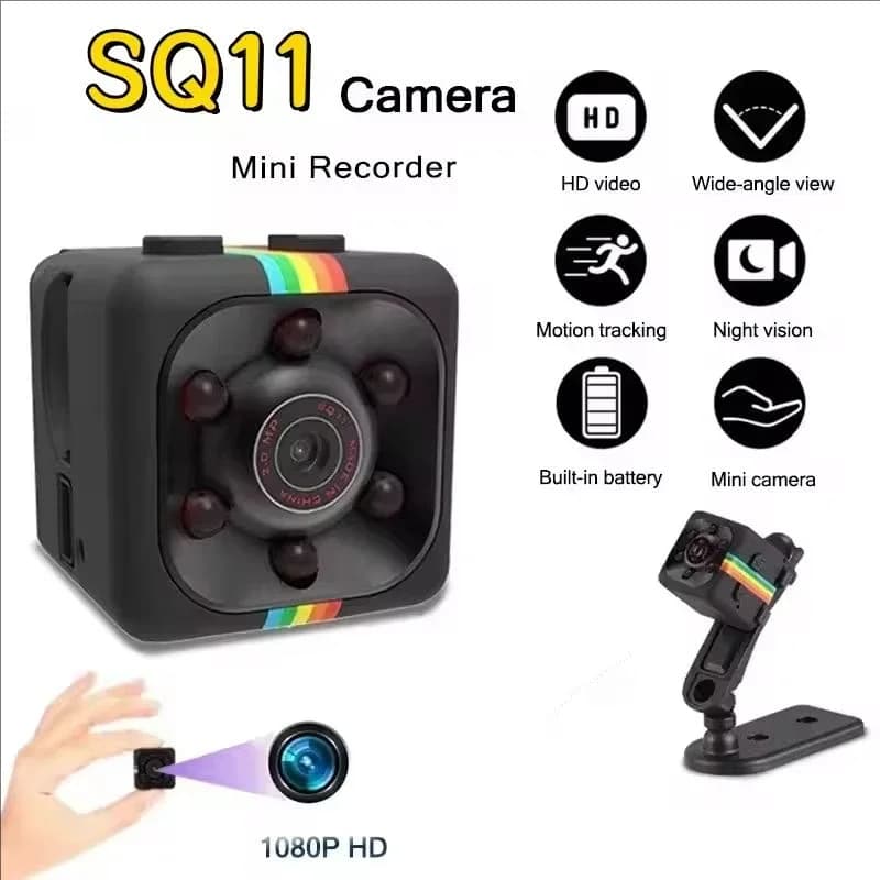 Mini caméra HD portable, petite caméra de surveillance, enregistreur vidéo vocal mini DV, caméra de