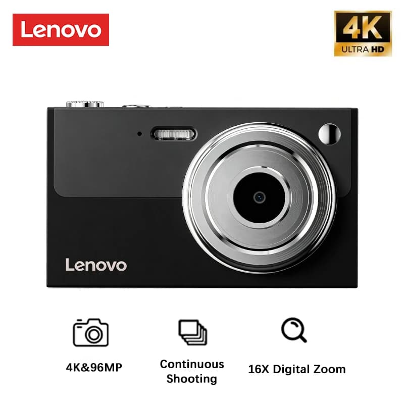 Lenovo appareil photo numérique 96MP 16X Zoom numérique appareil Photo étudiant extérieur Anti-secou