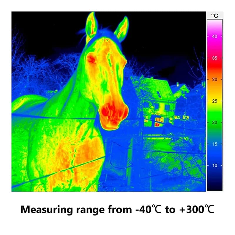 Nouvel imageur thermique, caméra infrarouge d'imageur thermique de 2,8 pouces, 320X240, ‐40 ℃ À +3