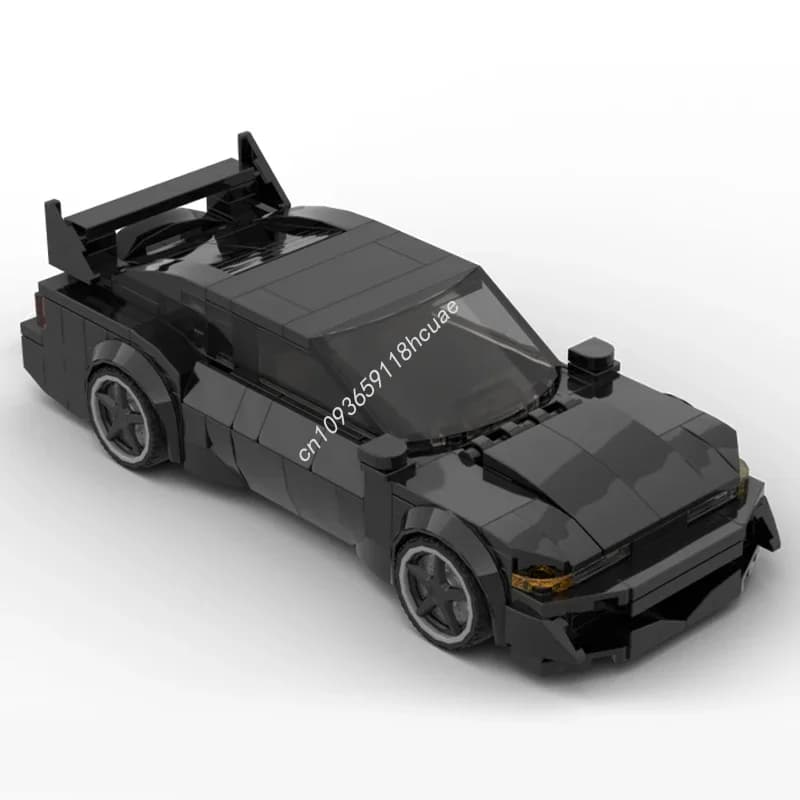 MOC The Fast And The Furious Hondas Civics EJ1, blocs de construction de véhicules Speed Champion Ra
