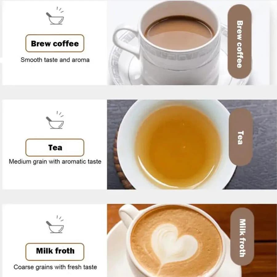 Cafetière à thé multifonctionnelle en acier inoxydable avec poignée, filtre, degré de chaleur, antir