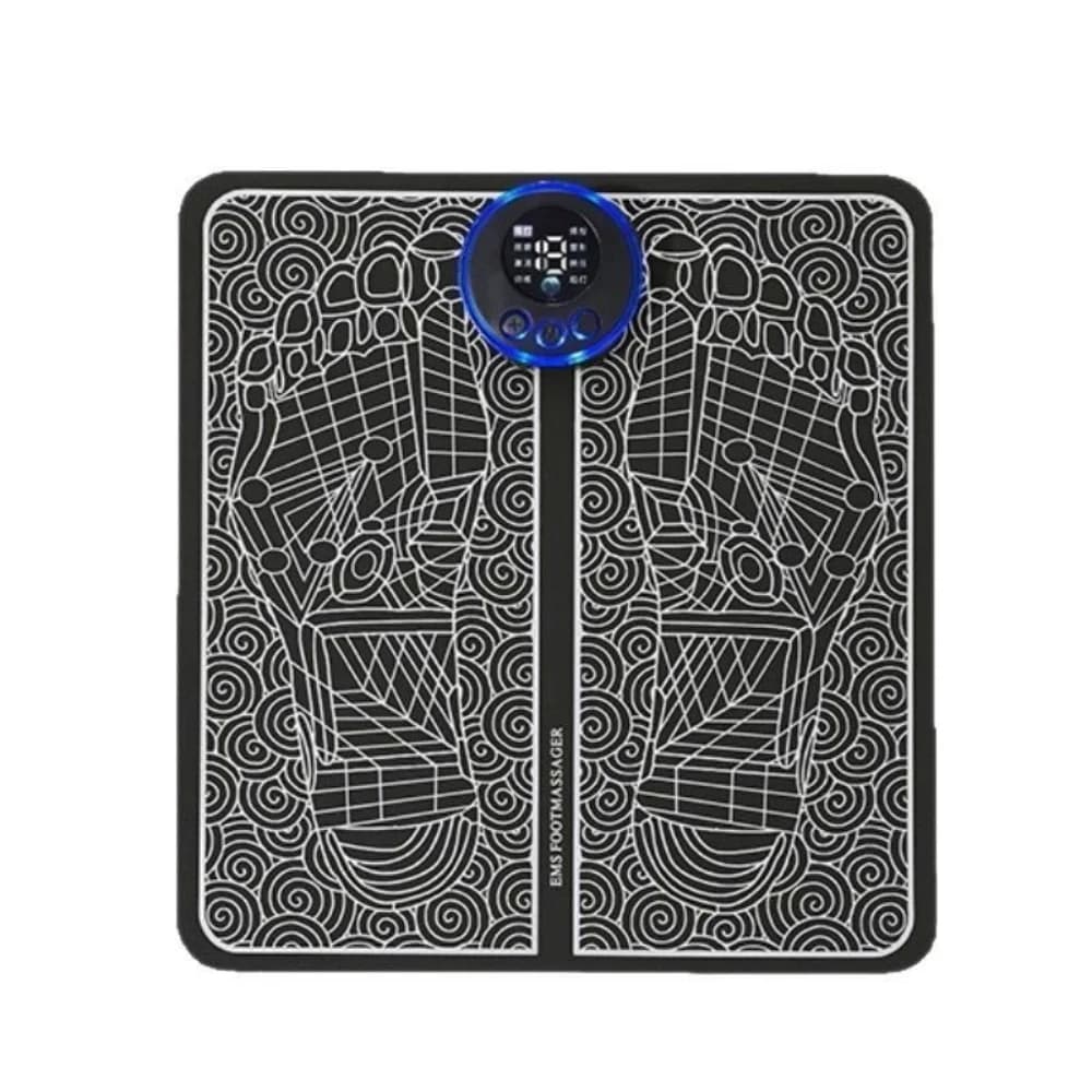 Tapis de relaxation pour les pieds EMS avec télécommande, coussin électrique confortable, gadget de