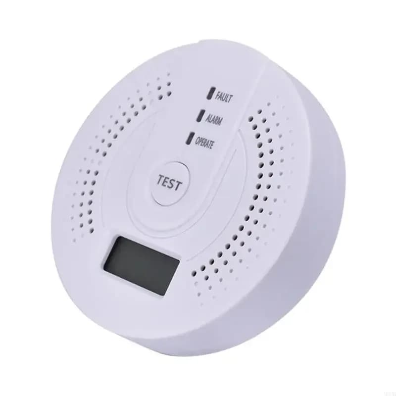 Détecteur d'alarme CO indépendant, détecteur de monoxyde de carbone, alarme haute sensibilité, affic