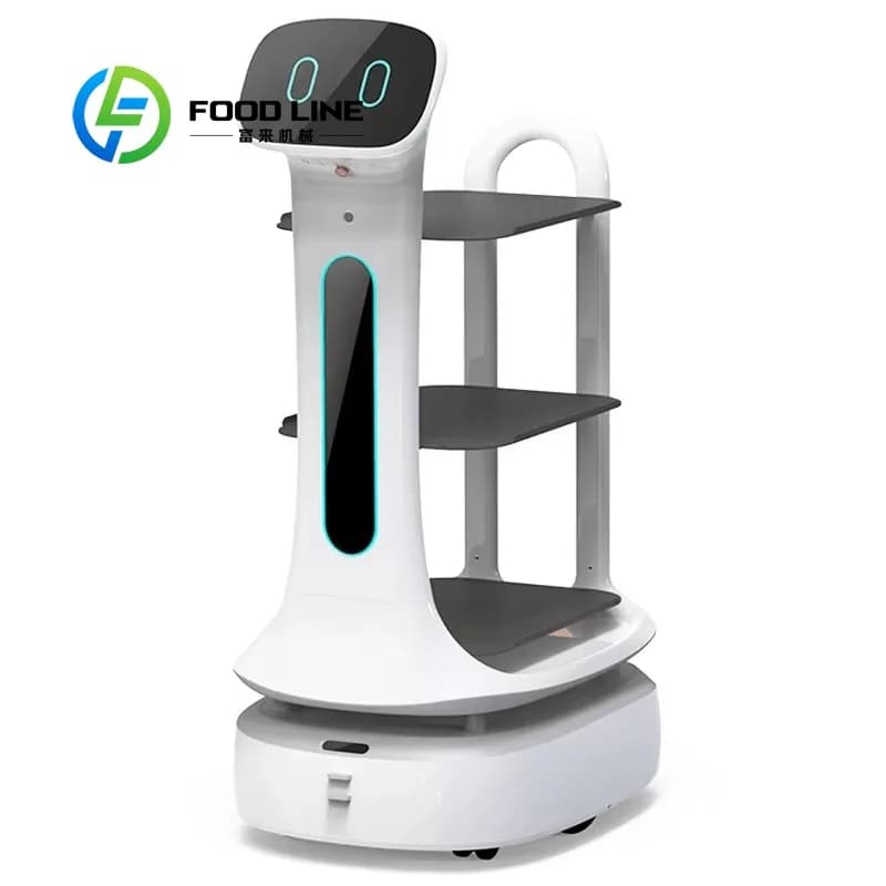 Robot de service intelligent personnalisé pour restaurants, machine de livraison automatique de nour