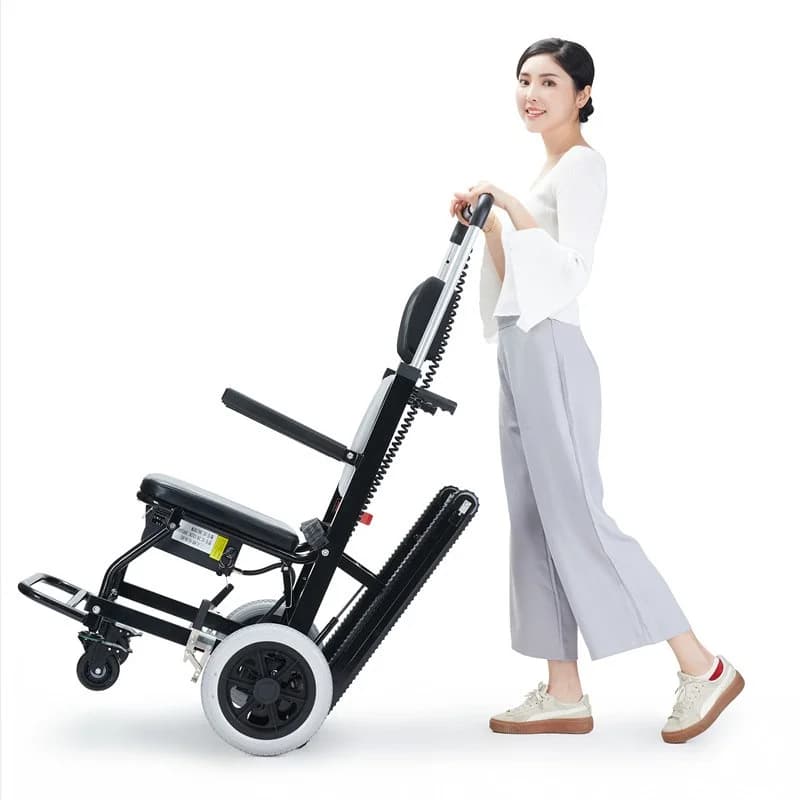 Fauteuil de transfert pour escalier, monte-escalier pour fauteuil roulant, fauteuil roulant pour per