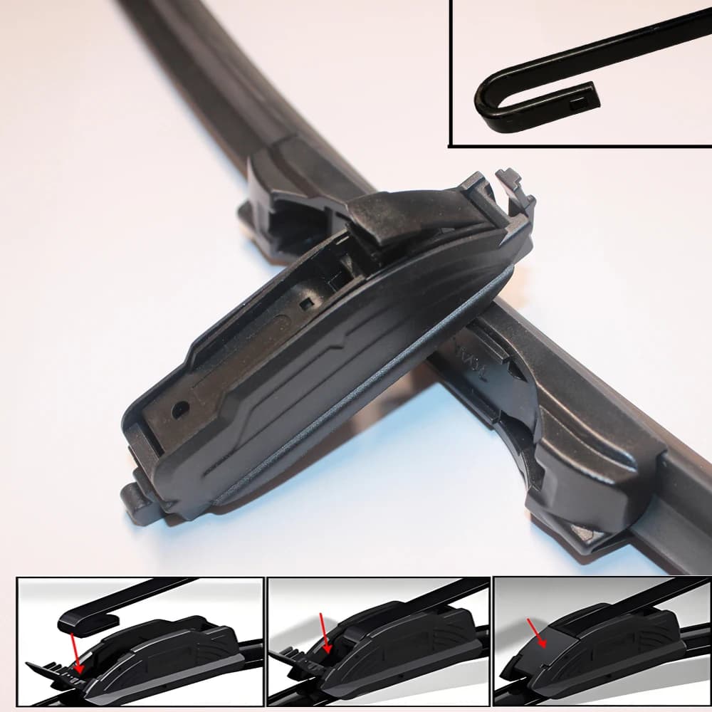 Essuie-glace avant de voiture pour Honda Accord 7, 2003, 2004, 2005, 2006, 2007, 2008, livres, pare-