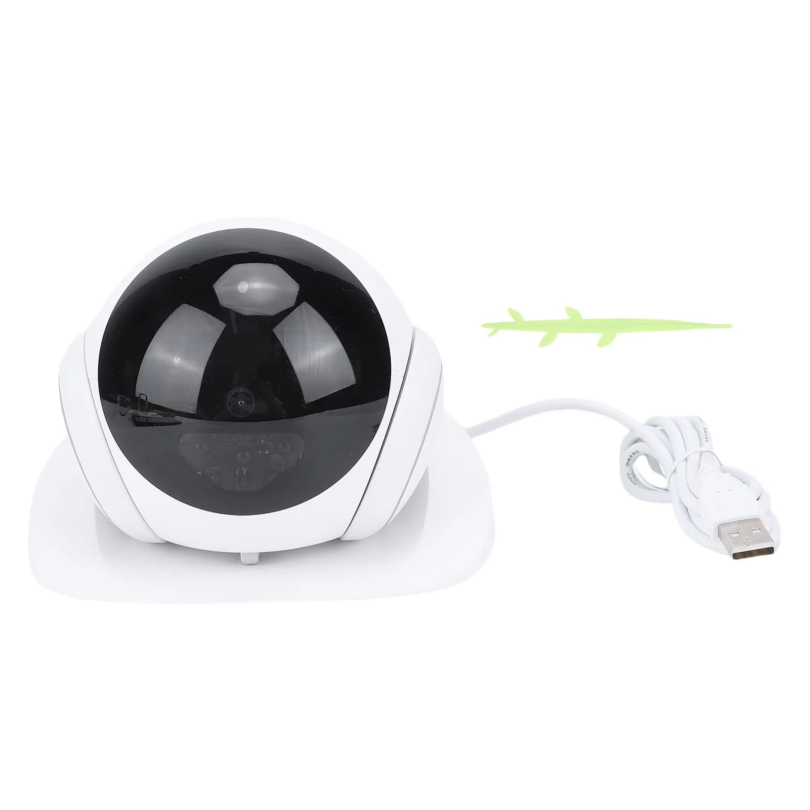 Caméra mobile pour animaux de compagnie, alimentée par batterie, conversation bidirectionnelle, déte