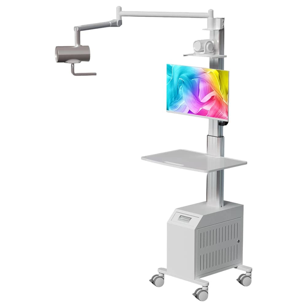 Airow Medical Mobile Cart for Live Teaching Broadcast Recording for Hospital Clinic Use Used for Vid