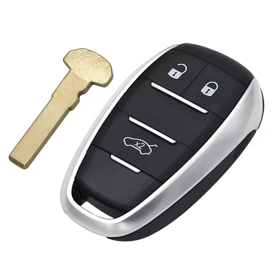 KEYECU A2C97635100 pour Alfa Romeo Giulia Stelvio 2016 2017 2018 2019 2020 2021 2022 4A puce 433MHz