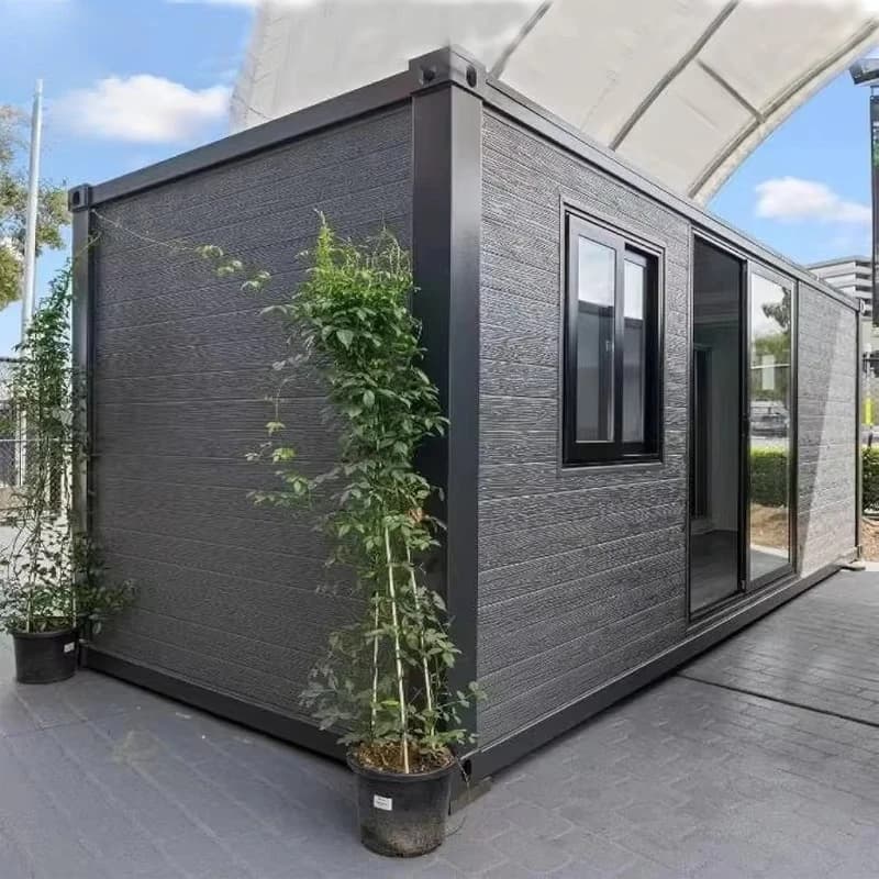 Usine préfabriquée Casa modulaire détachable plat Pack conteneur petites maisons cabine bureau vivan