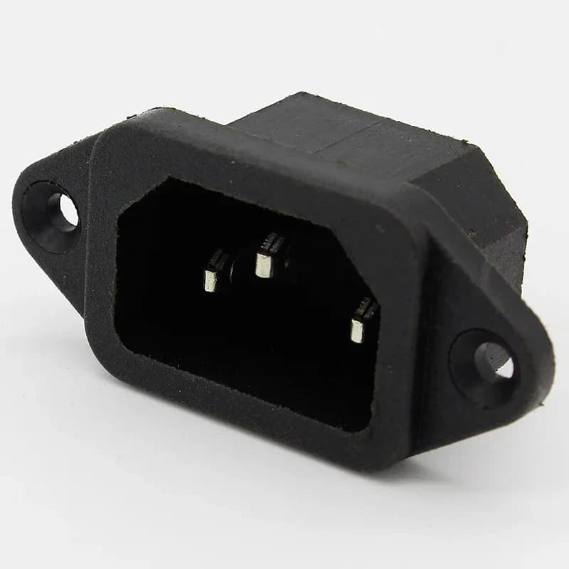 5 pièces 3P IEC320 C14 prise électrique ca prise mâle panneau prises d'alimentation connecteurs AC 2