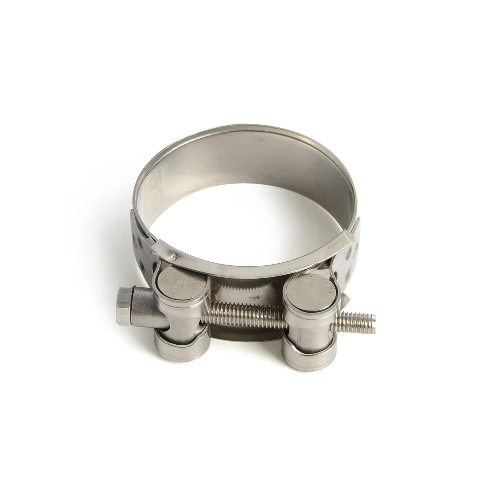 Pince de serrage pour tuyau d'échappement de moto, 31mm - 62mm, en acier inoxydable, pour connexion